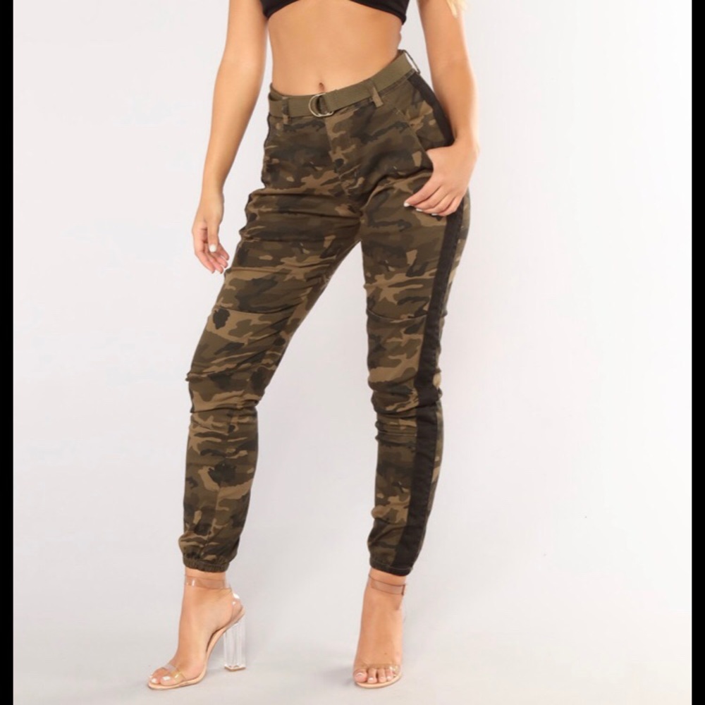 Fashion Nova Cadet Kourtney Camo pants